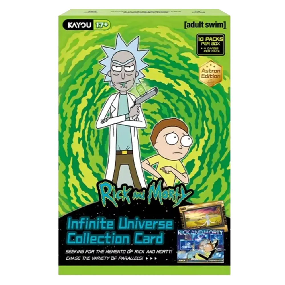Kayou Rick and Morty Infinite Universe Collection Card Booster Box