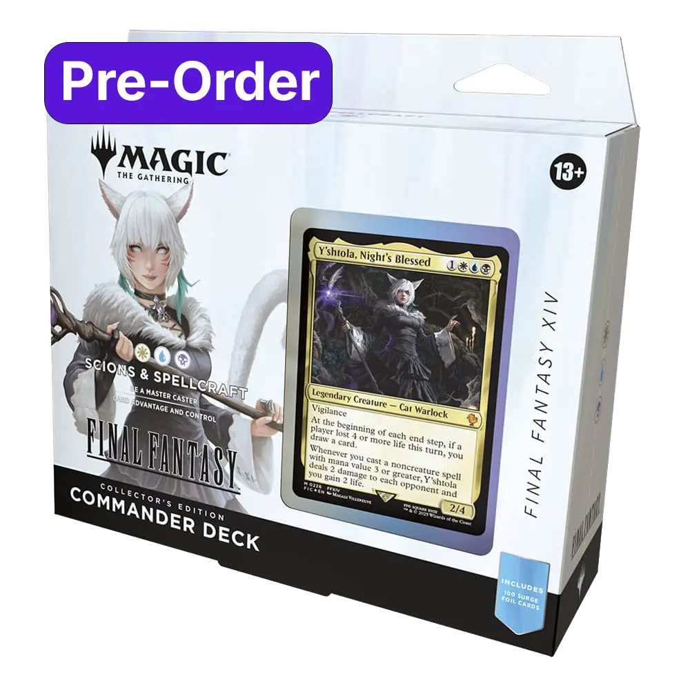 Magic The Gathering Final Fantasy Collector Commander Deck - Scion & Spellcraft