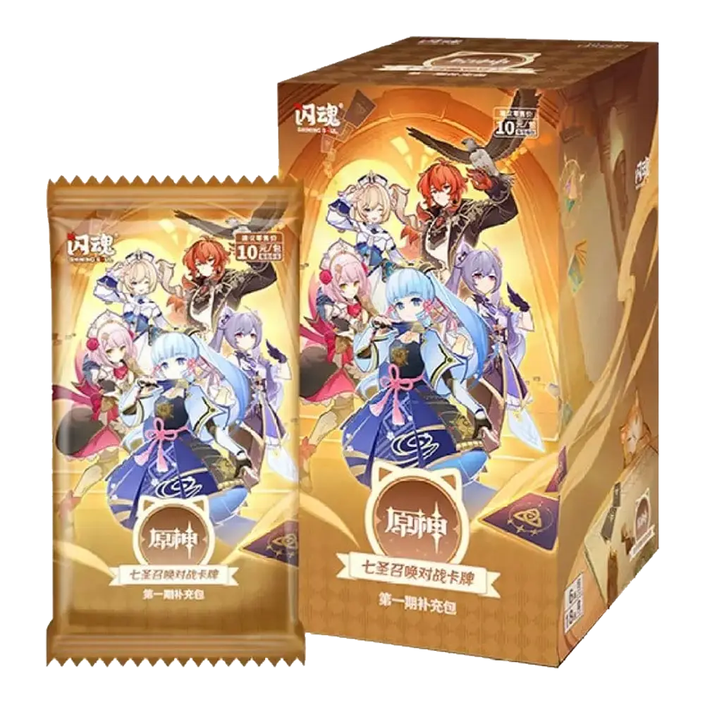 Genshin Impact Series 1 Blind Box Trading Cards - Chinese