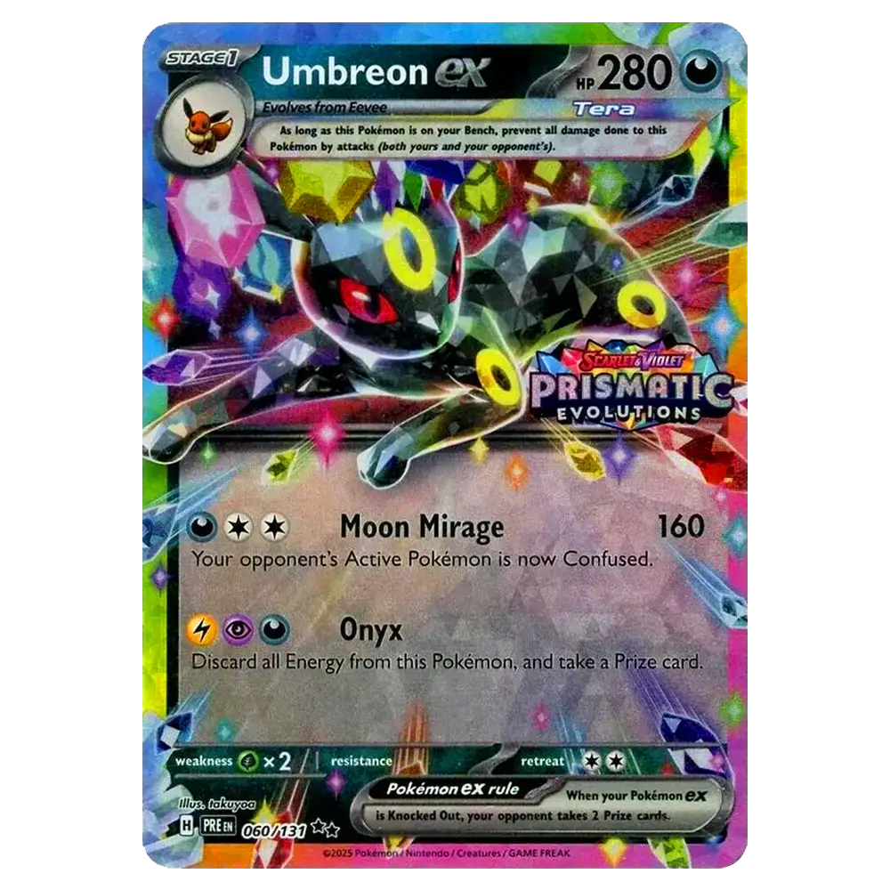 Pokemon Prismatic Evolutions Surprise Box - Scarlet & Violet (4 Packs - Stamped Promo)