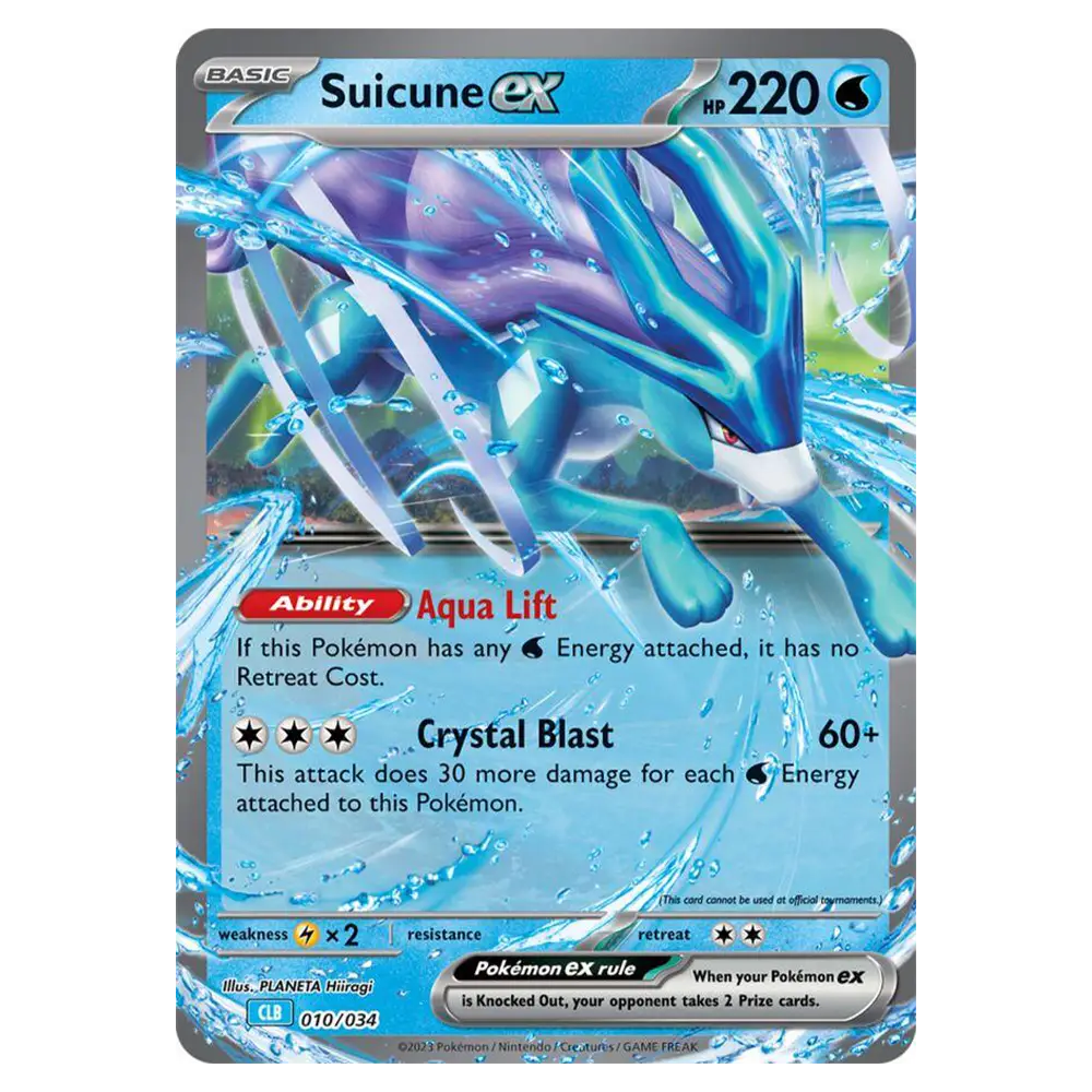 Pokemon - Suicune CLB 010/034 English - (Single)