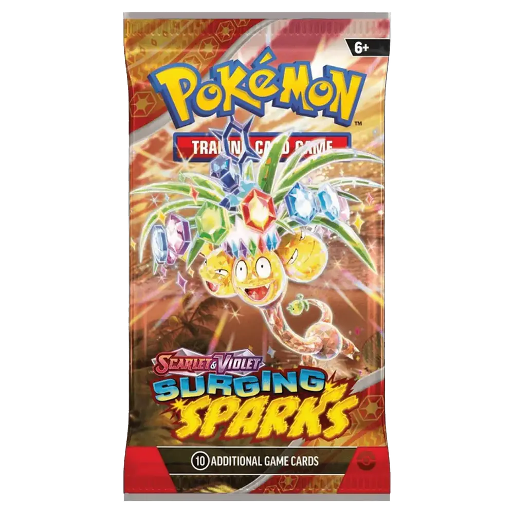 Pokemon Surging Sparks Booster Pack - Scarlet & Violet - (1 pack)
