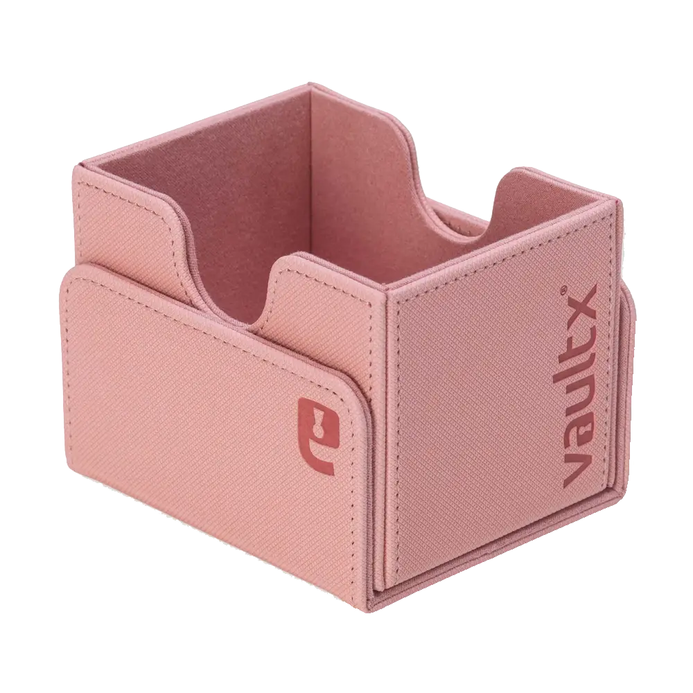 VaultX Sideloading Deck Box - 100+ Cards Storage - Just Pink