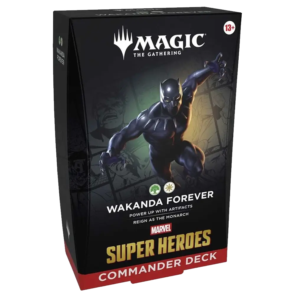 Magic The Gathering Marvel Super Heroes Commander Deck - Wakanda Forever