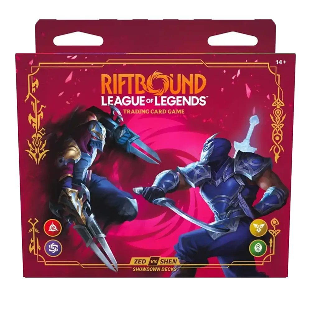 Riftbound Vendetta League of Legends Showdeck Decks Zed Vs Shen