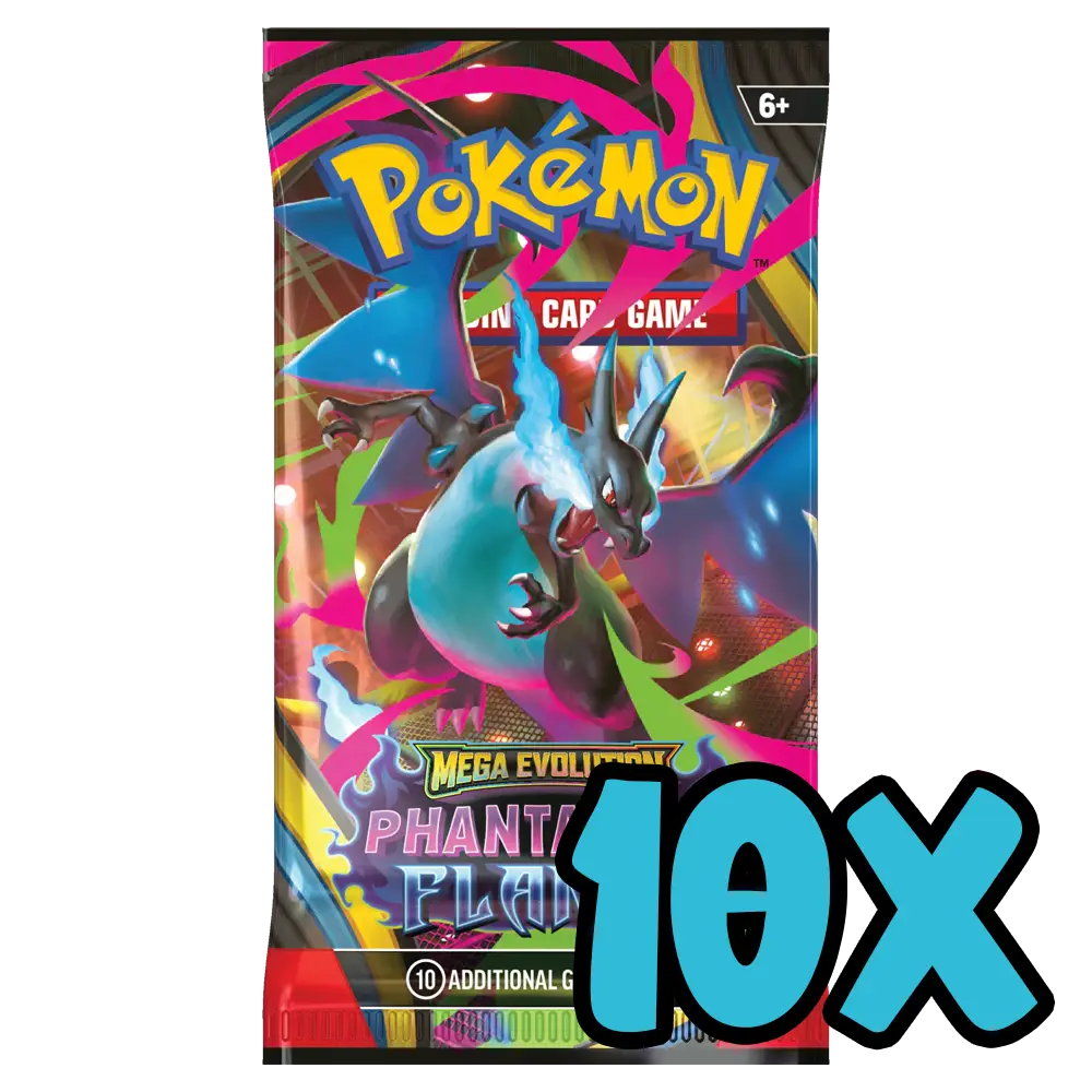 Pokemon Phantasmal Flames 10x Booster Packs
