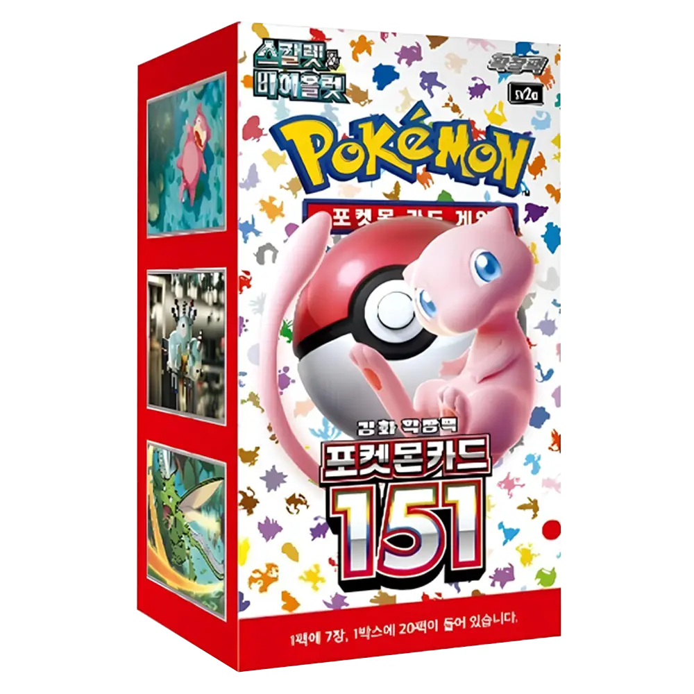 Pokemon 151 Booster Box Korean