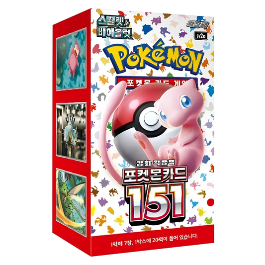 Pokemon 151 Booster Box Korean