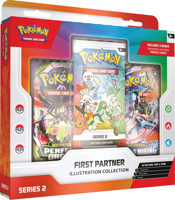 Pokemon First Partners Illustration Series 2 Box