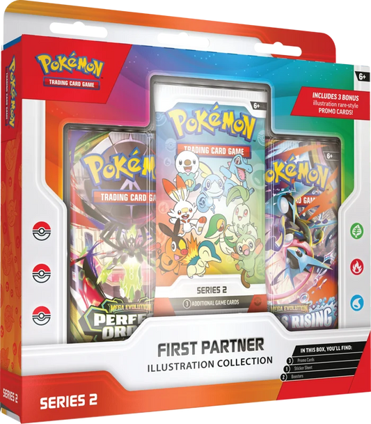 Pokemon First Partners Illustration Series 2 Box