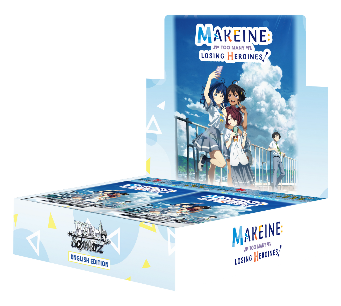 Weiss Schwarz Makeine: Too Many Losing Heroiones Bunko Booster Box English