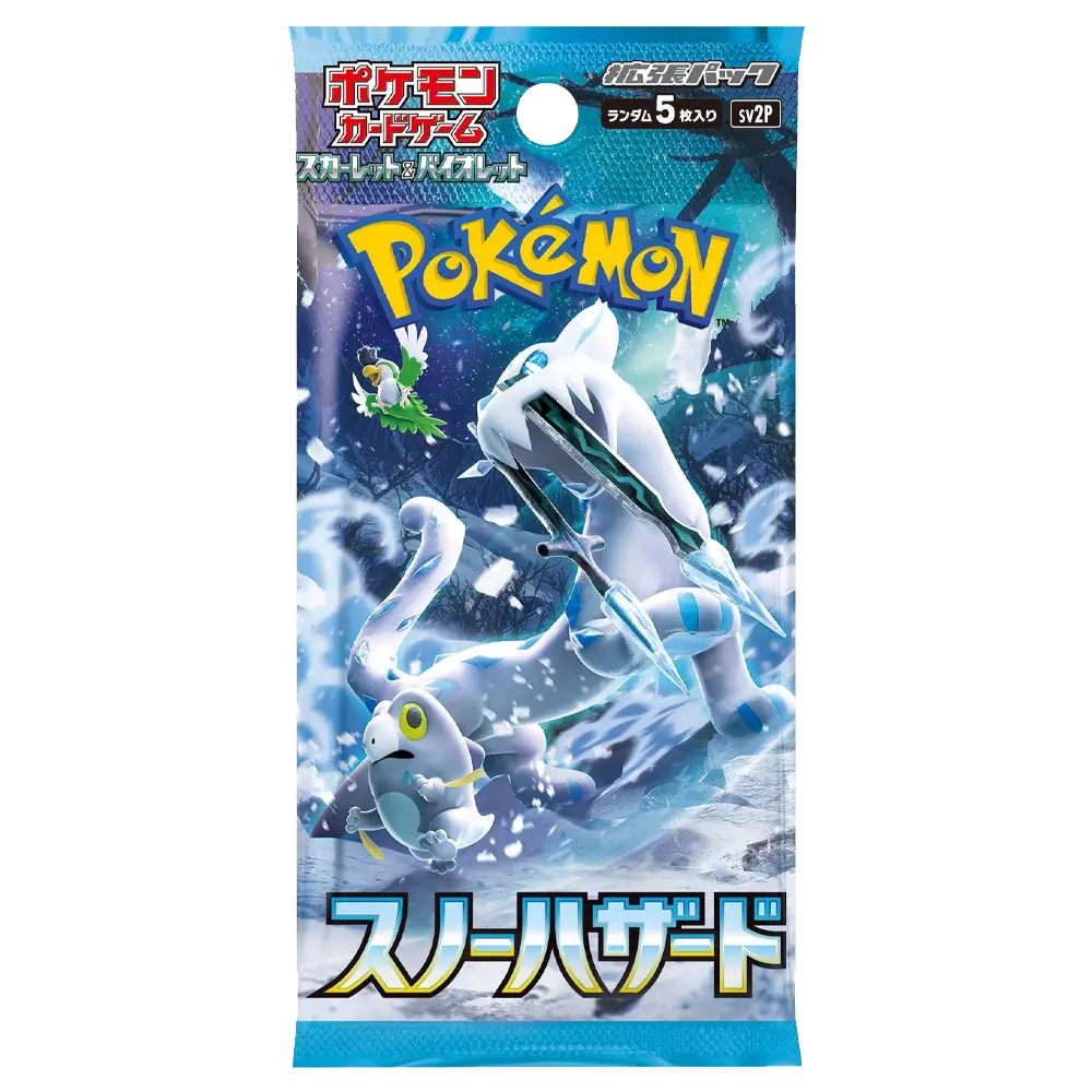 Pokemon Snow Hazard Booster Pack - Scarlet & Violet - Japanese