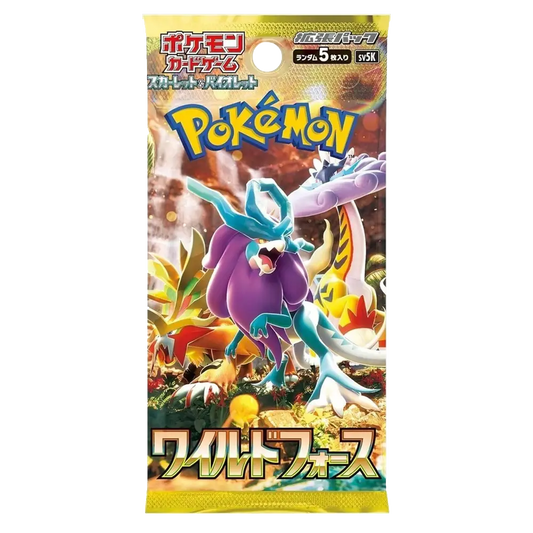 Pokemon Wild Force Booster Pack - Scarlet & Violet - Japanese