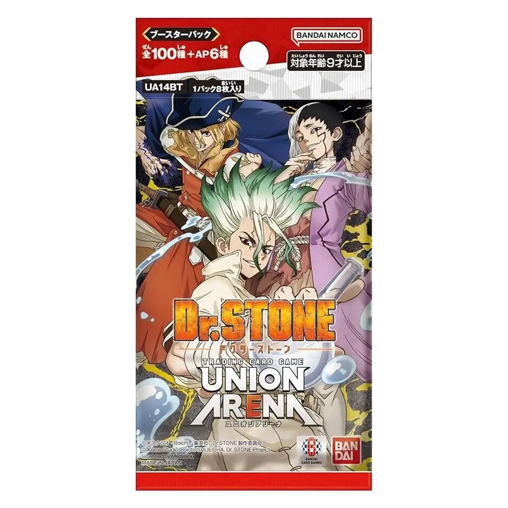 Union Arena Dr. Stone Booster Pack - Japanese