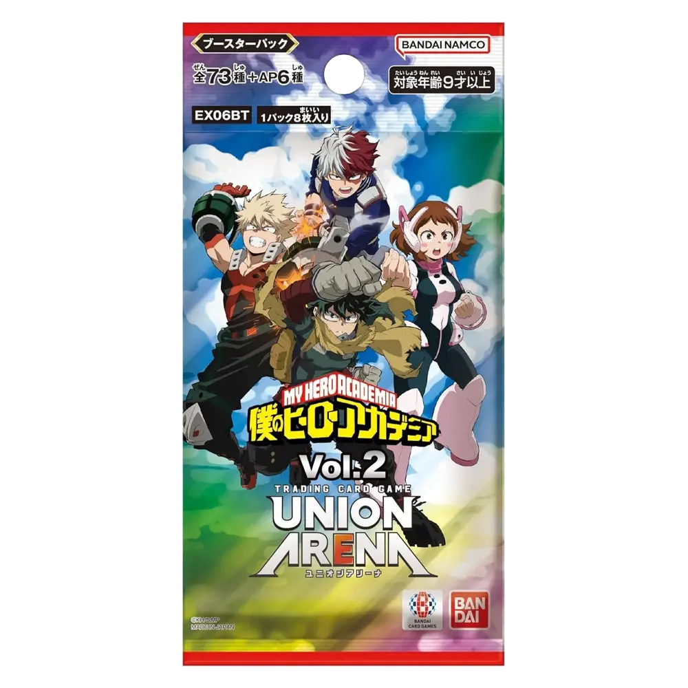 Union Arena My Hero Academia Vol.2 Booster Pack - Japanese