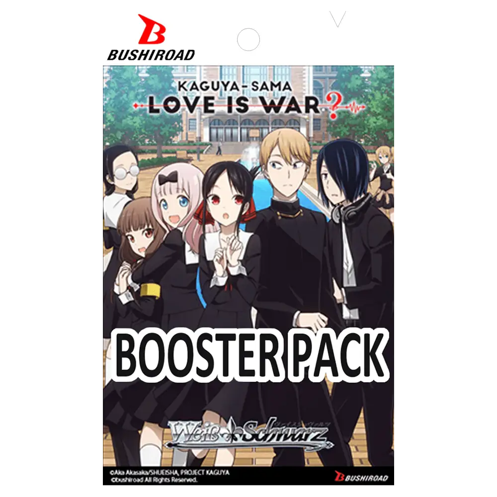 Weiss Schwarz Kaguya Sama Love Is War Booster Pack - Japanese