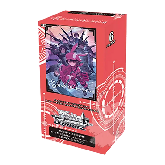 Weiss Schwarz Sword Art Online Alternative: Gun Gale Online II Booster Box Japanese
