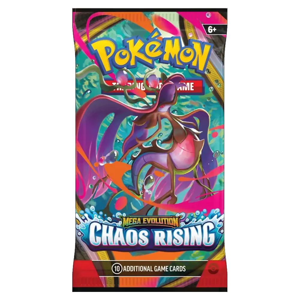 Pokemon Chaos Rising Booster Pack 10x