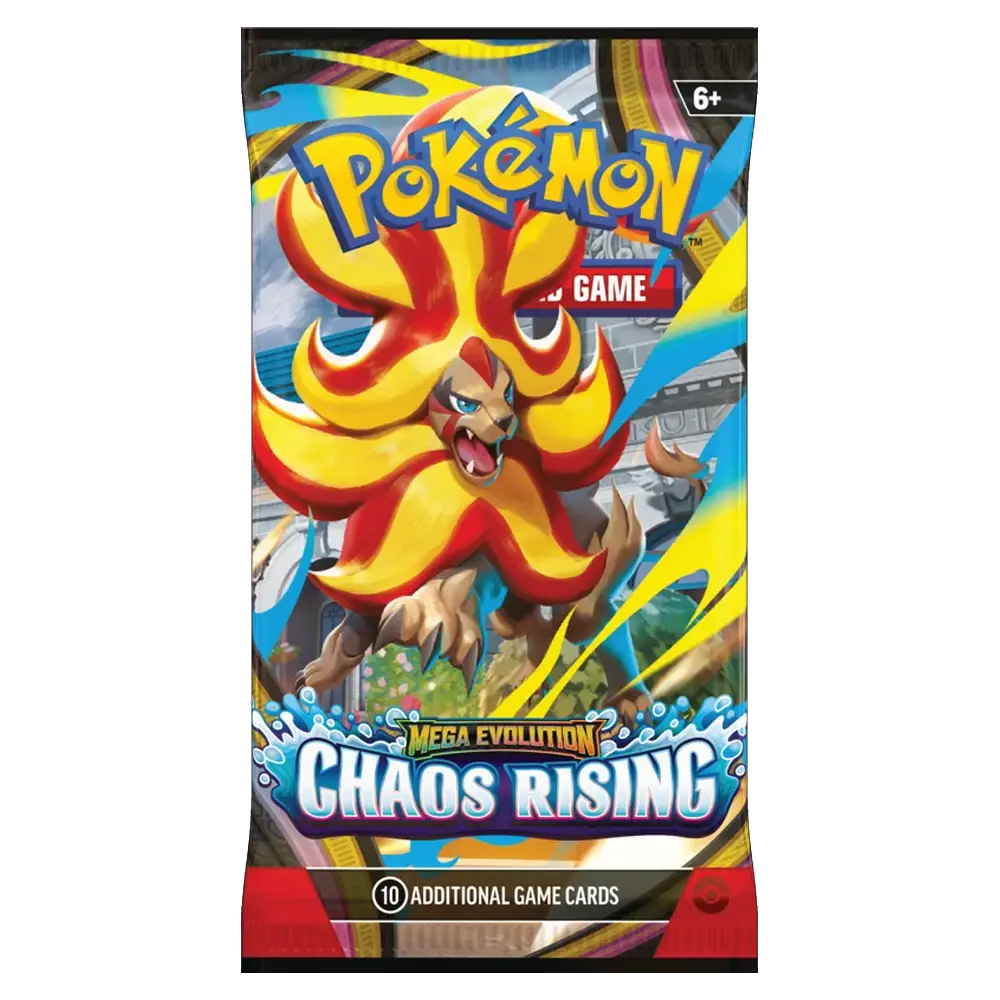 Pokemon Chaos Rising Booster Pack 10x