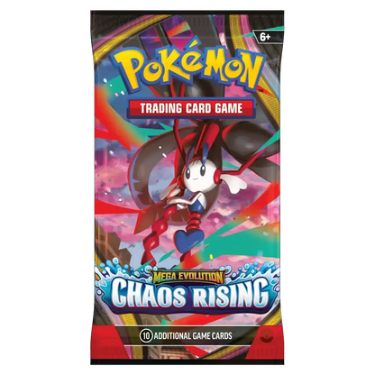 Pokemon Chaos Rising Booster Pack 10x