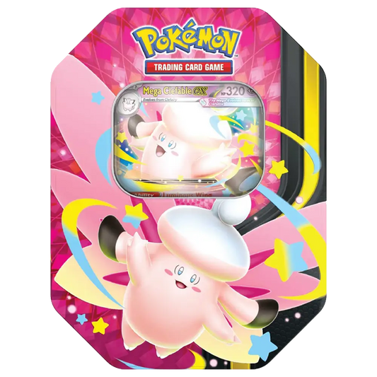 Pokemon Mega Moonlit ex Tin – Clefable