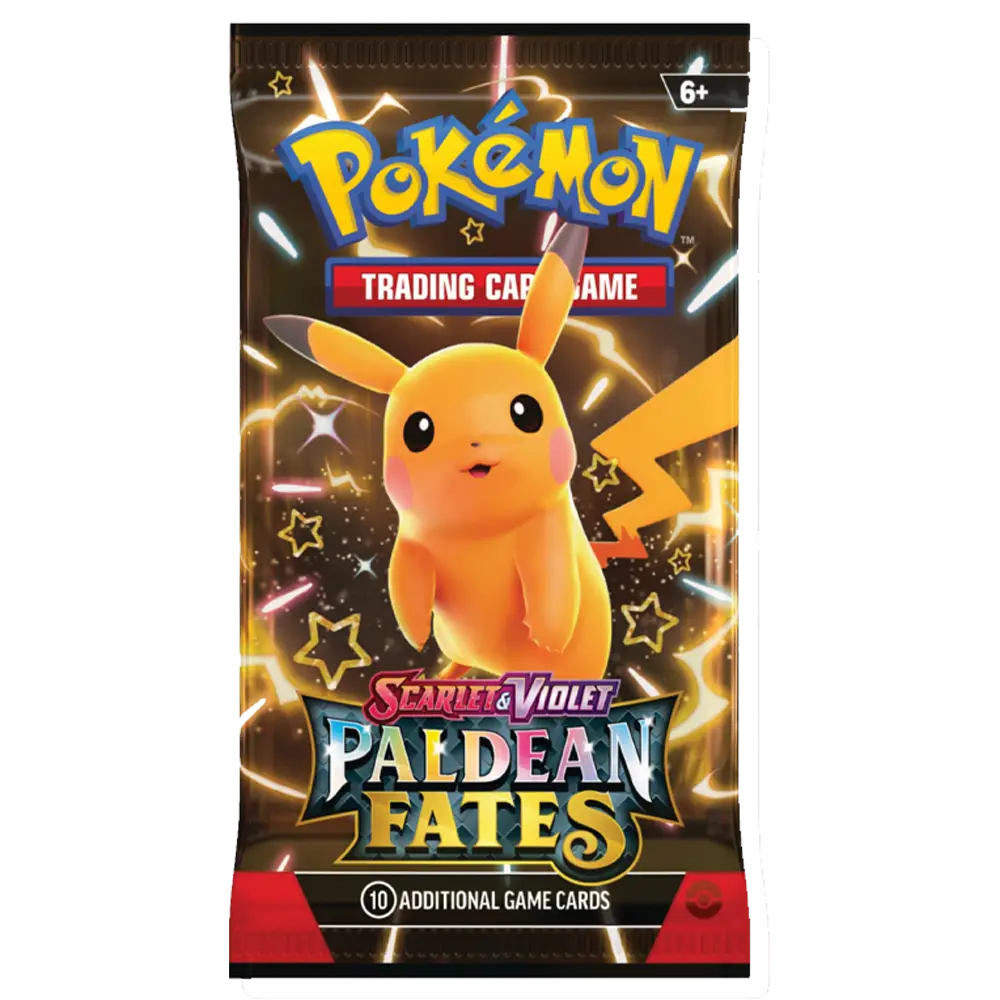 Pokemon Paldean Fates Booster Pack -  Scarlet & Violet - (1 pack)