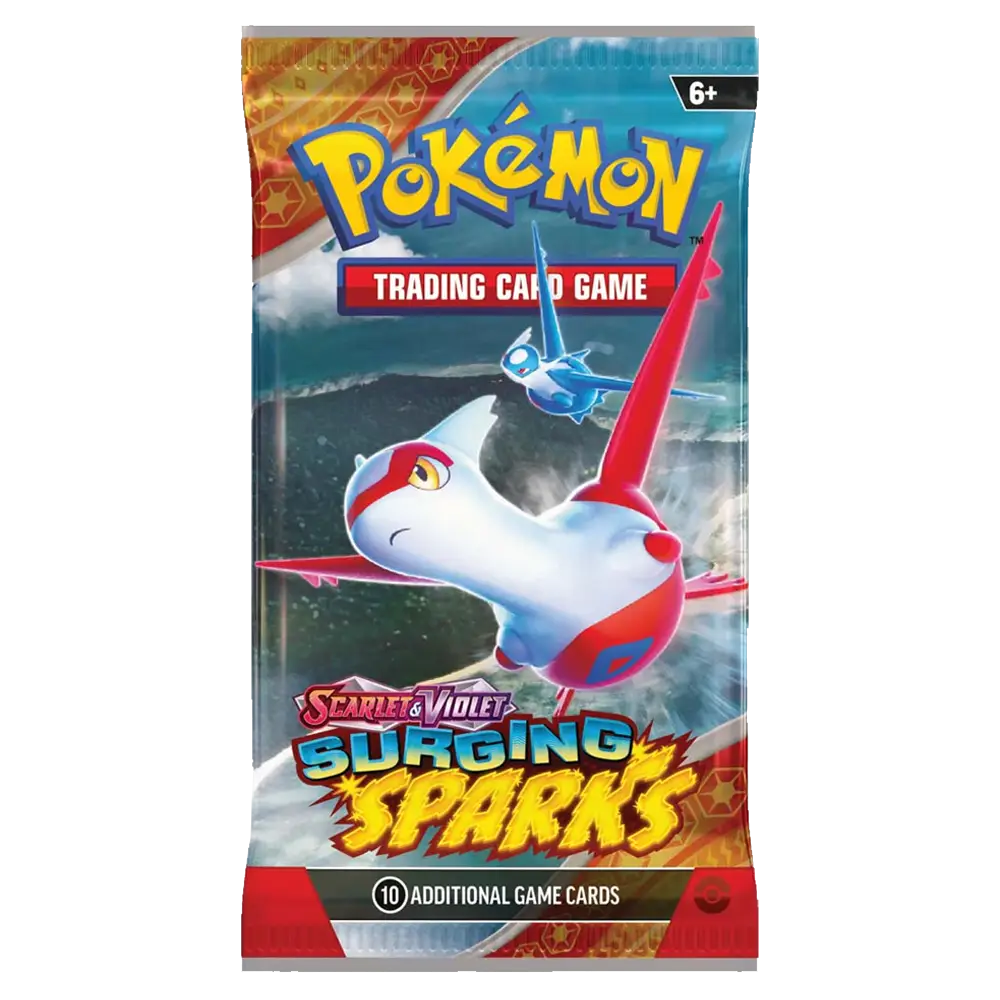 Pokemon Surging Sparks Booster Pack -  Scarlet & Violet - (1 pack)