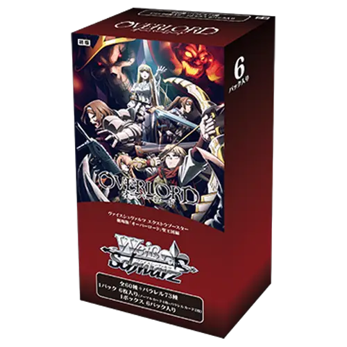 Weiss Schwarz OVERLORD: The Sacred Kingdom Movie Extra Booster Japanese