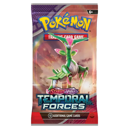 Pokemon Temporal Forces Booster Pack -  Scarlet & Violet - (1 pack)