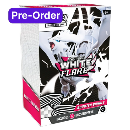 Pokemon White Flare Booster Bundle - Scarlet & Violet (6 packs)