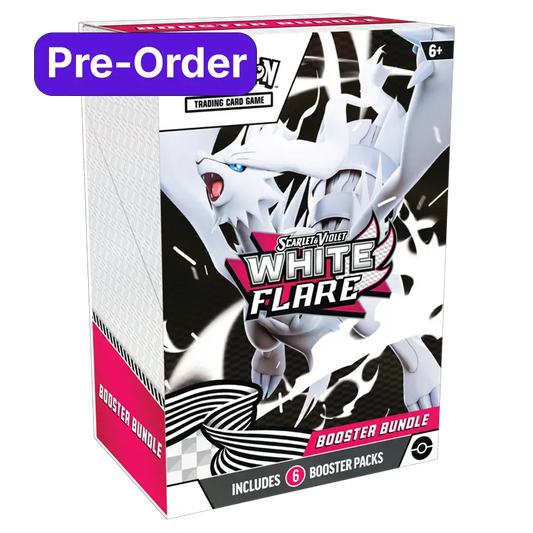 Pokemon White Flare Booster Bundle - Scarlet & Violet (6 packs)