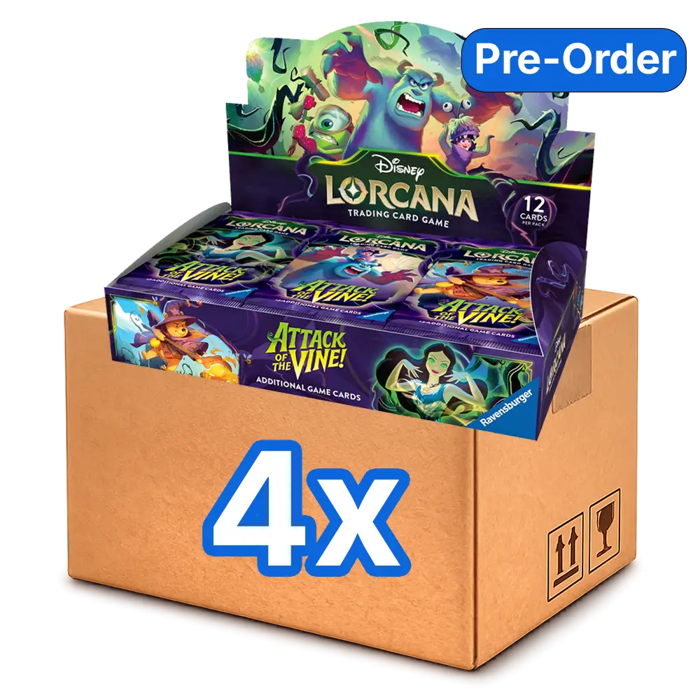 PREORDER - Disney Lorcana Set 13 Attack of the Vine Booster Box Case