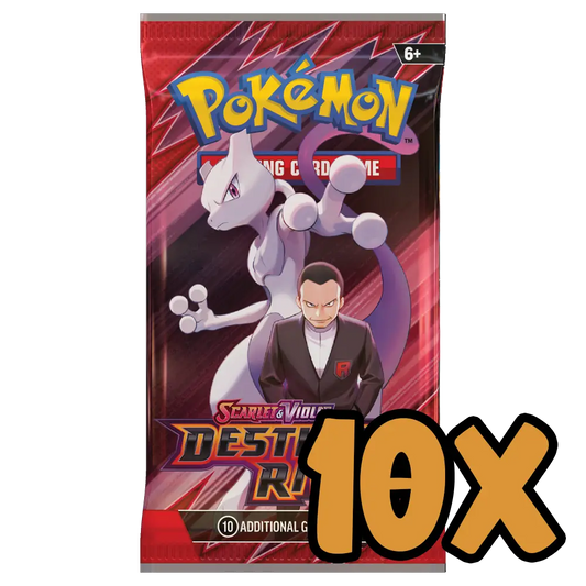 Pokemon Destined Rivals 10 Booster Packs