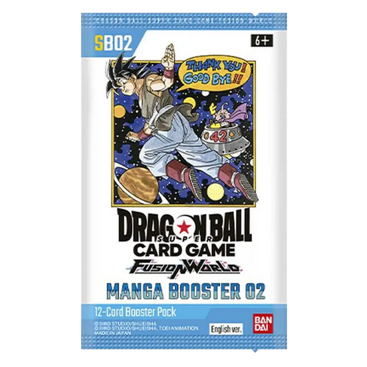 Dragon Ball Z Manga Set SB02 Fusion World Booster Pack