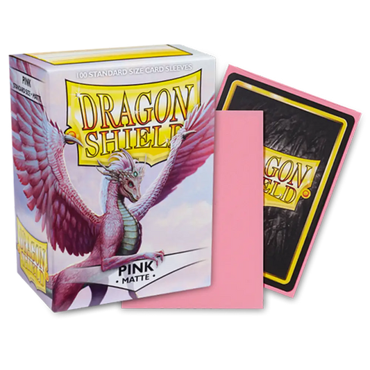 DragonShield Pink Matte Standard Sleeves 100 Pack