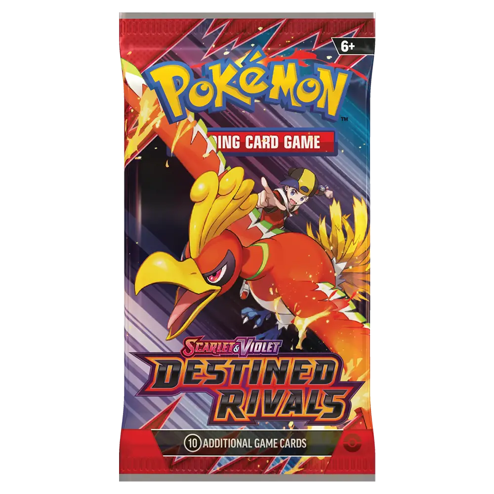 Pokemon Destined Rivals Booster Pack -  Scarlet & Violet - (1 pack)