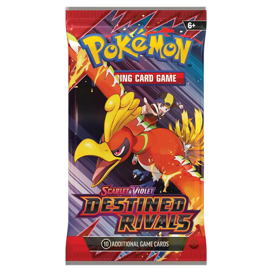 Pokemon Destined Rivals Booster Pack -  Scarlet & Violet - (1 pack)