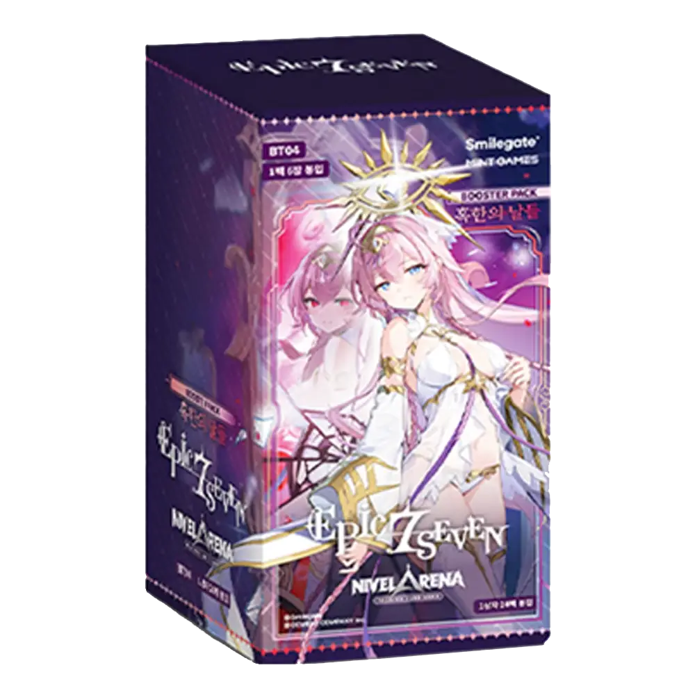 Epic Seven Nivel Arena BT04 Booster Box Korean