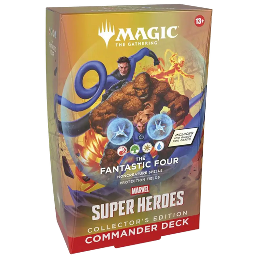 Magic The Gathering Marvel Super Heroes Collector Commander Deck - Fantastic Four