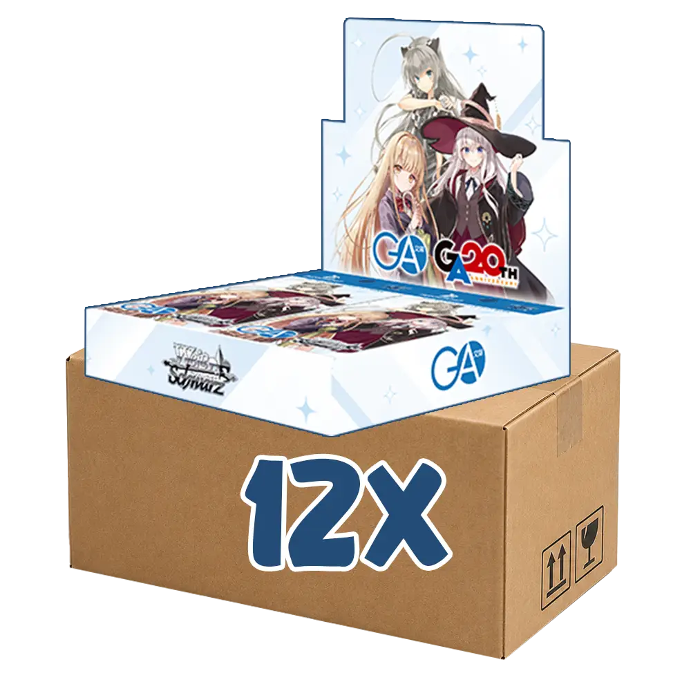 Weiss Schwarz GA Bunko Booster Box Case 12x