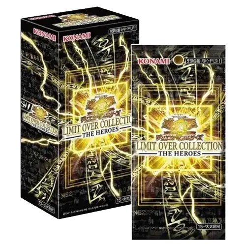 Yu-Gi-Oh! Limit Over Collection The Heroes Booster Box – Japanese