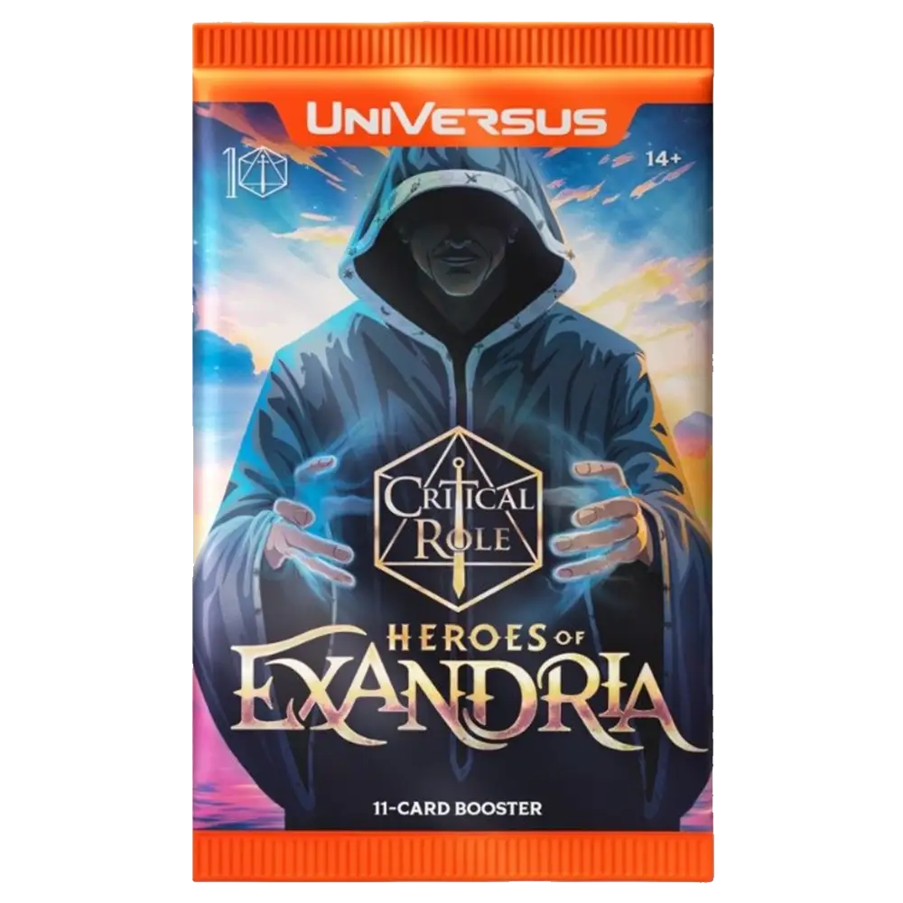 Critical Role Heroes of Exandria Universus Booster Pack