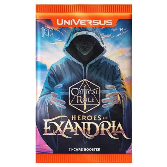 Critical Role Heroes of Exandria Universus Booster Pack