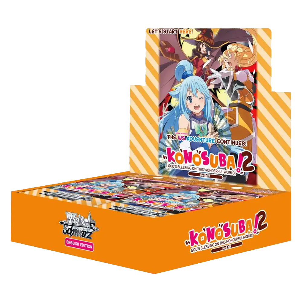 Weiss Schwarz Konosuba God's Blessing On This Wonderful World! Re:Edit Booster Box