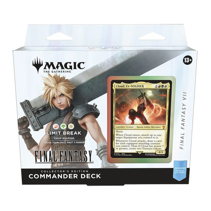 Magic The Gathering Final Fantasy Collector Commander Deck - Limit Break