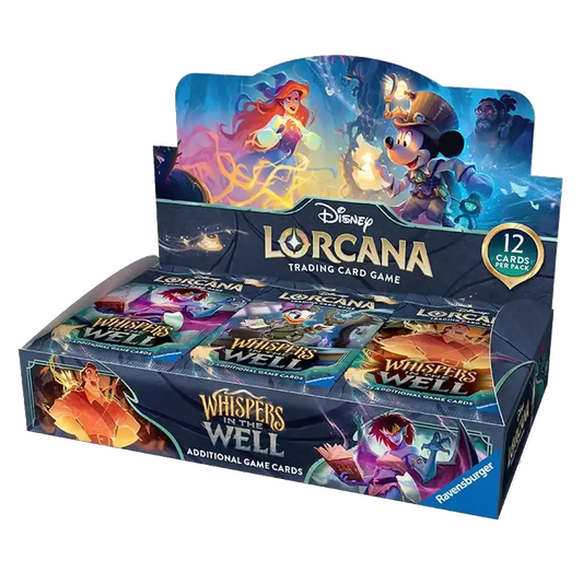 Disney Lorcana TCG Whispers In The Well Booster Box
