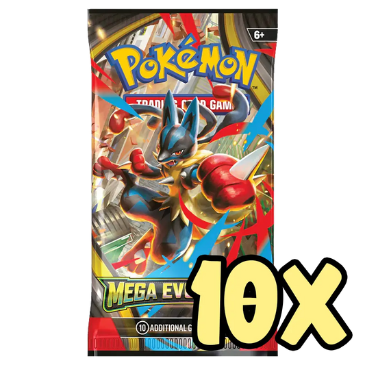 Pokemon Mega Evolution 10 Booster Packs