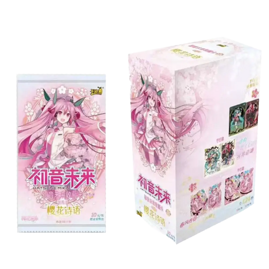Kayou Hatsune Miku Vol.5 Sakura Poetry Booster Box