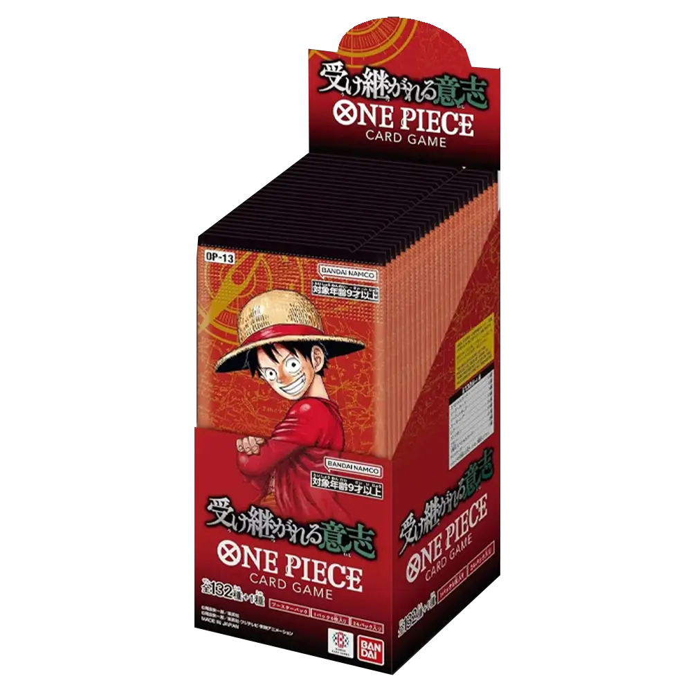 One Piece Inherited Will OP-13 Booster Box Japanese