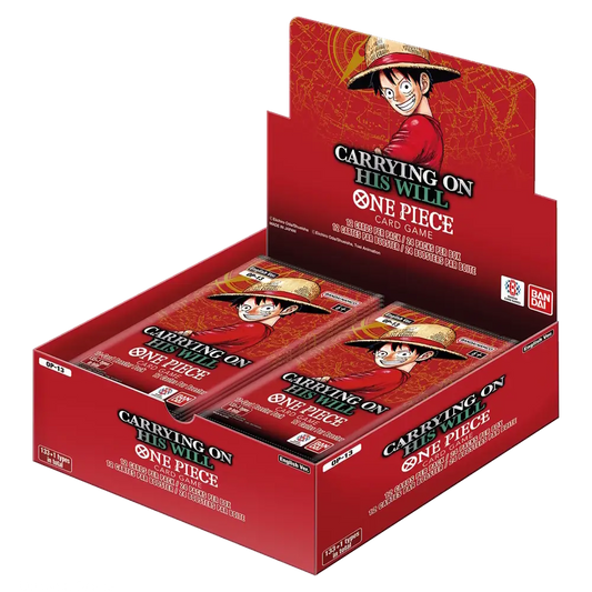 One Piece Carrying On His Will OP13 Booster Box English